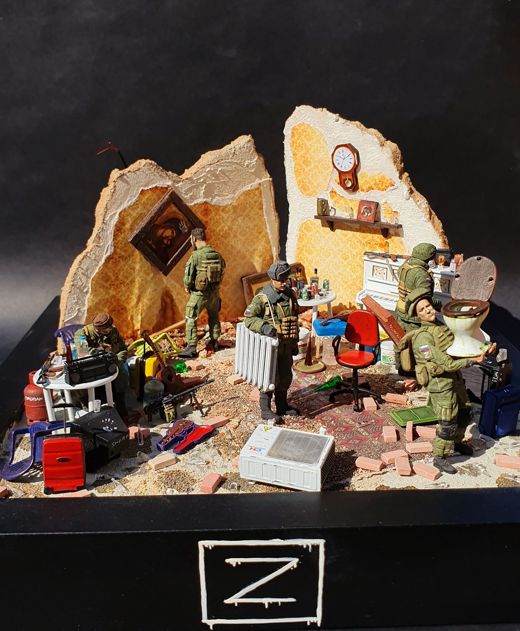 Russian Army loot rape lose